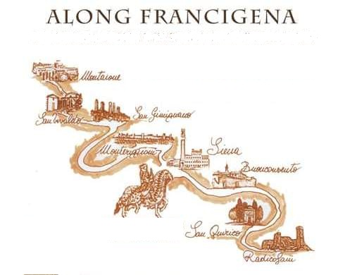 Along  Francigena – Lungo la Via Francigena
